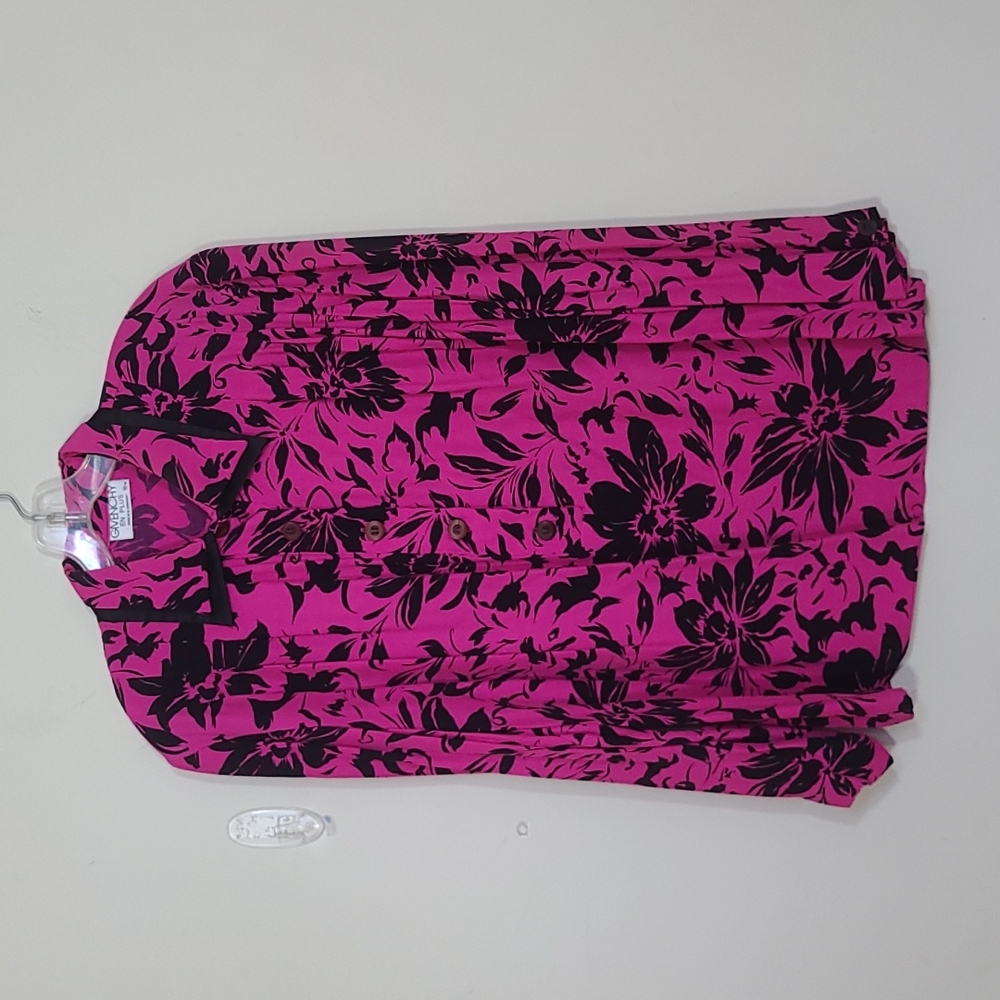 Givenchy En Plus Floral Print Top And Skirt Set Size 18W - Picture 2 of 14